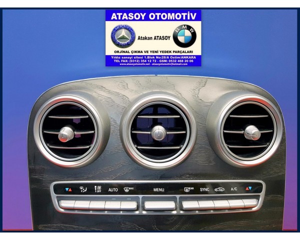 MERCEDES W205 KLİMA PANELİ 2059054215 2059058813 2059053811 2059054706 2059058105 A2059054215 A2059058813 A2059053811 A2059054706 A2059058105 A2C1600240101 A2C1115140001 A2C38512100 A2C93753600 A2C91725100 F